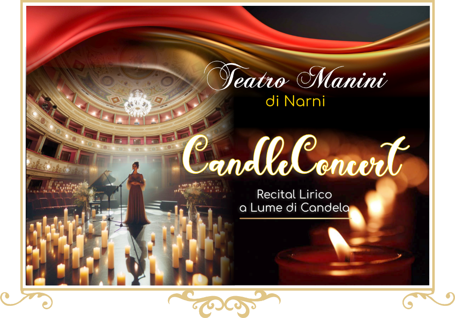 Concerto a lume di candela Teatro di Narni